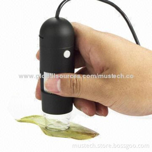 10-200x 1.3MP USB Digital Microscope with 5V DC Power Source